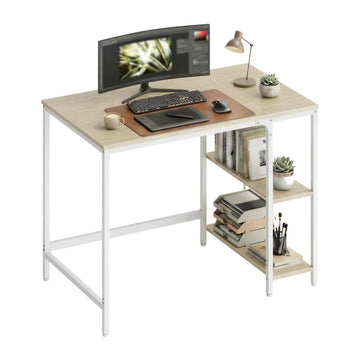 Modern bureau | Beige-wit | 100x50x76 cm