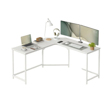 L-vormig bureau - gamingtafel - hoekbureau - ruimtebesparend - 149,1 x 149,1 x 76,1 cm