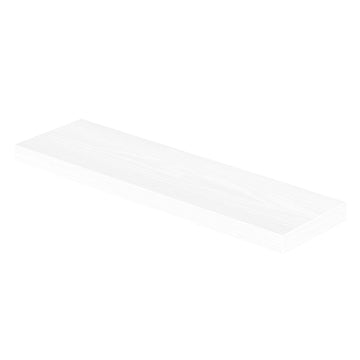 Zwevende wandplank | Wit | 80x20x3 cm