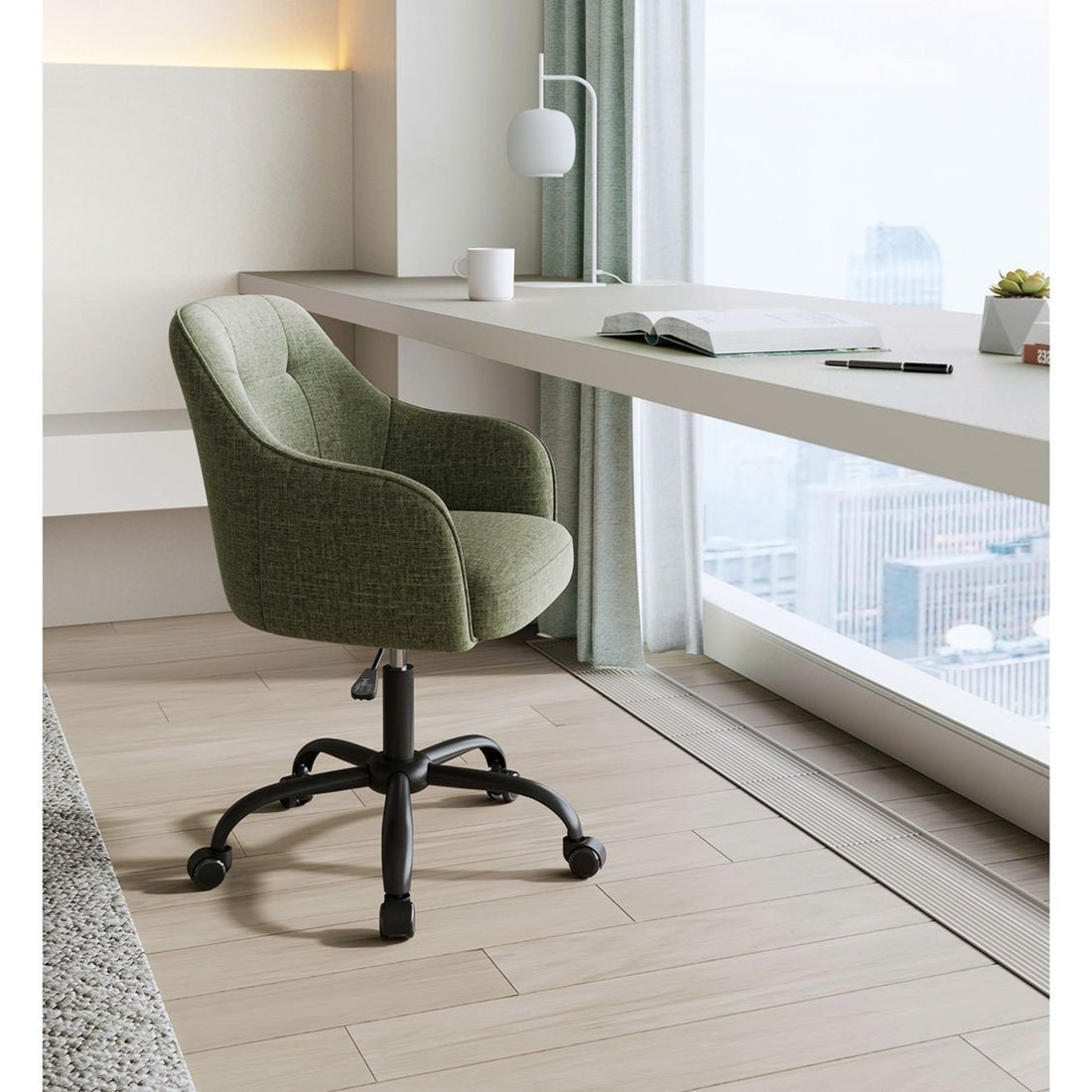 Drehbarer Gaming-Stuhl - bequemer Bürostuhl - 69 x 65 x 83-93 cm