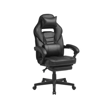 Ergonomische bureaustoel met voetensteun - lendensteun - 69 x 62 x 73,5 cm - 150 kg
