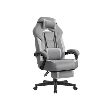 Gamingstoel - ergonomische bureaustoel - relaxfunctie - fluweel - 72,4 x 69,7 x (118-128) cm