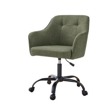 Ergonomische bureaustoel, draaistoel, groen, 64 x 64 x 83-93 cm