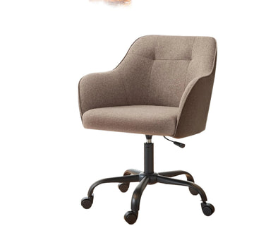 Ergonomische bureaustoel - draaibaar - donkerbruin - 64 x 64 x (83-93) cm