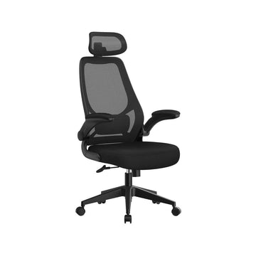 Bureaustoel - Gamestoel - Computerstoel - Zwart - 64 x 62 x (117-127) cm