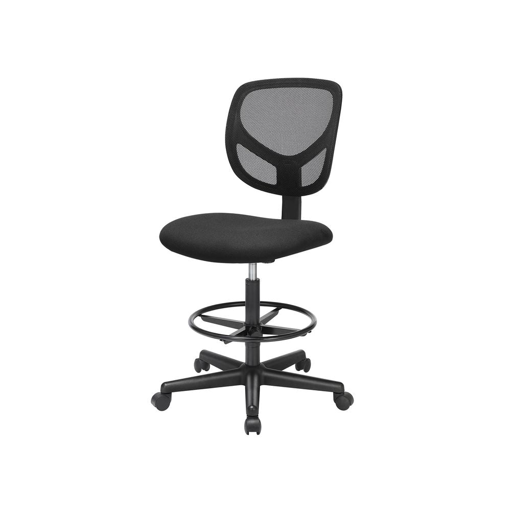 Kontorsstol med snurrfunktion och nätryggstöd, justerbar, 120 kg, 98,5 x 48 x 117,5 cm