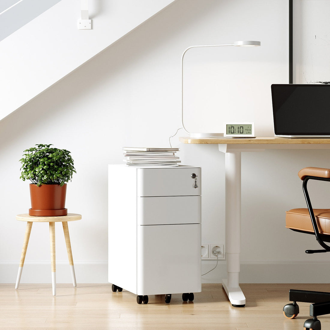 Aktenschrank - Büro-Organizer - Dokumentenaufbewahrung - Stahl - 30 x 46 x 59,2 cm