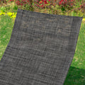 Garden Lounger - Ligstoel - Schommelstoel - Ergonomisch ontwerp - Synthetische vezelstof - Opbergvak - Ondersteunt tot 150 kg - 143 cm x 85 cm x 57 cm