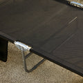 Ligstoel - Opvouwbare strandligstoel - Draagbare ligstoel - Verstelbare zonneklep - Extra opbergvak - 195 cm x 90 cm x 63 cm