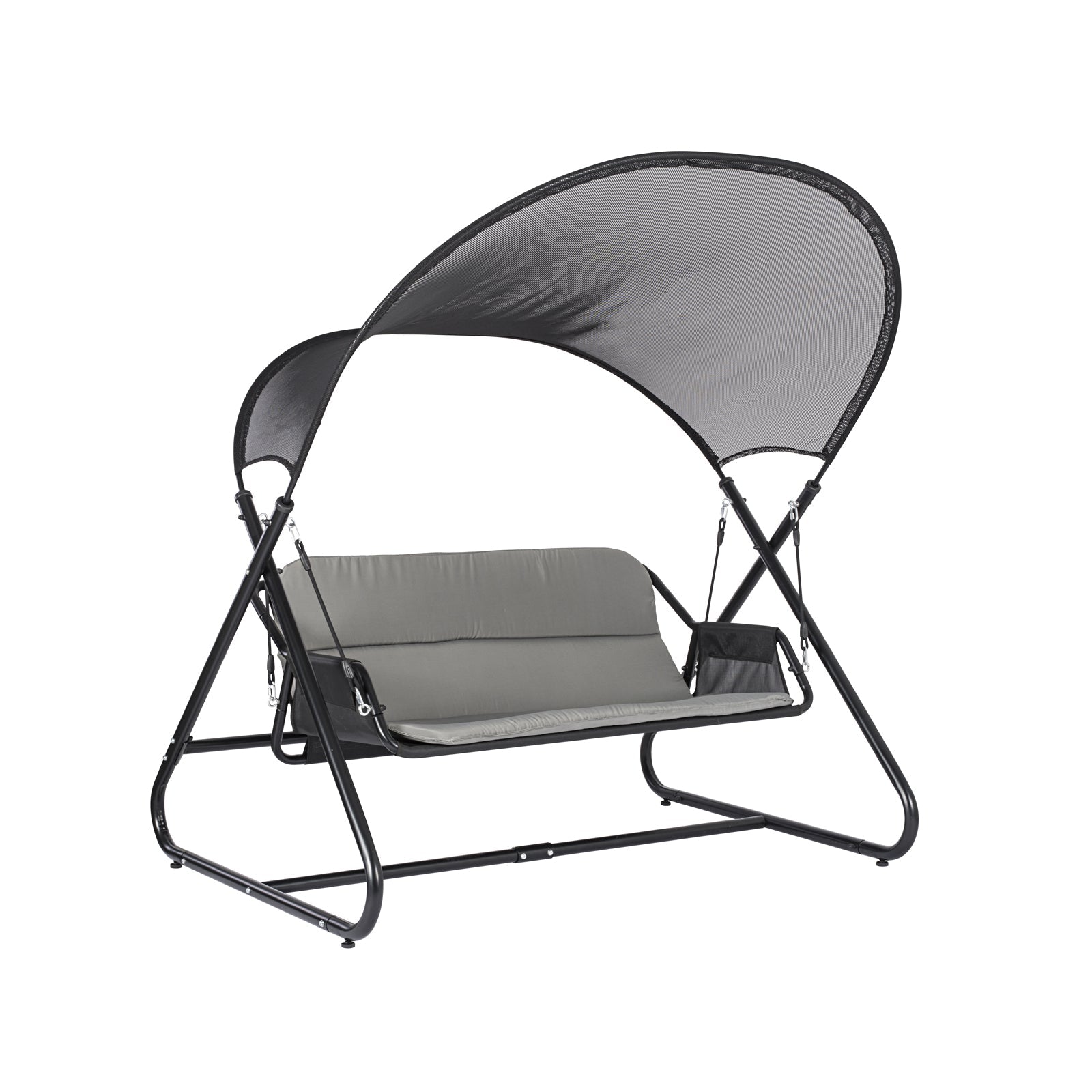 Hollywood Swing Schommelstoel - Tuinschommel - Patio Schommel - UV-bescherming Luifel - Ergonomisch ontwerp - Hoge stabiliteit - 164 cm x 184 cm x 152 cm