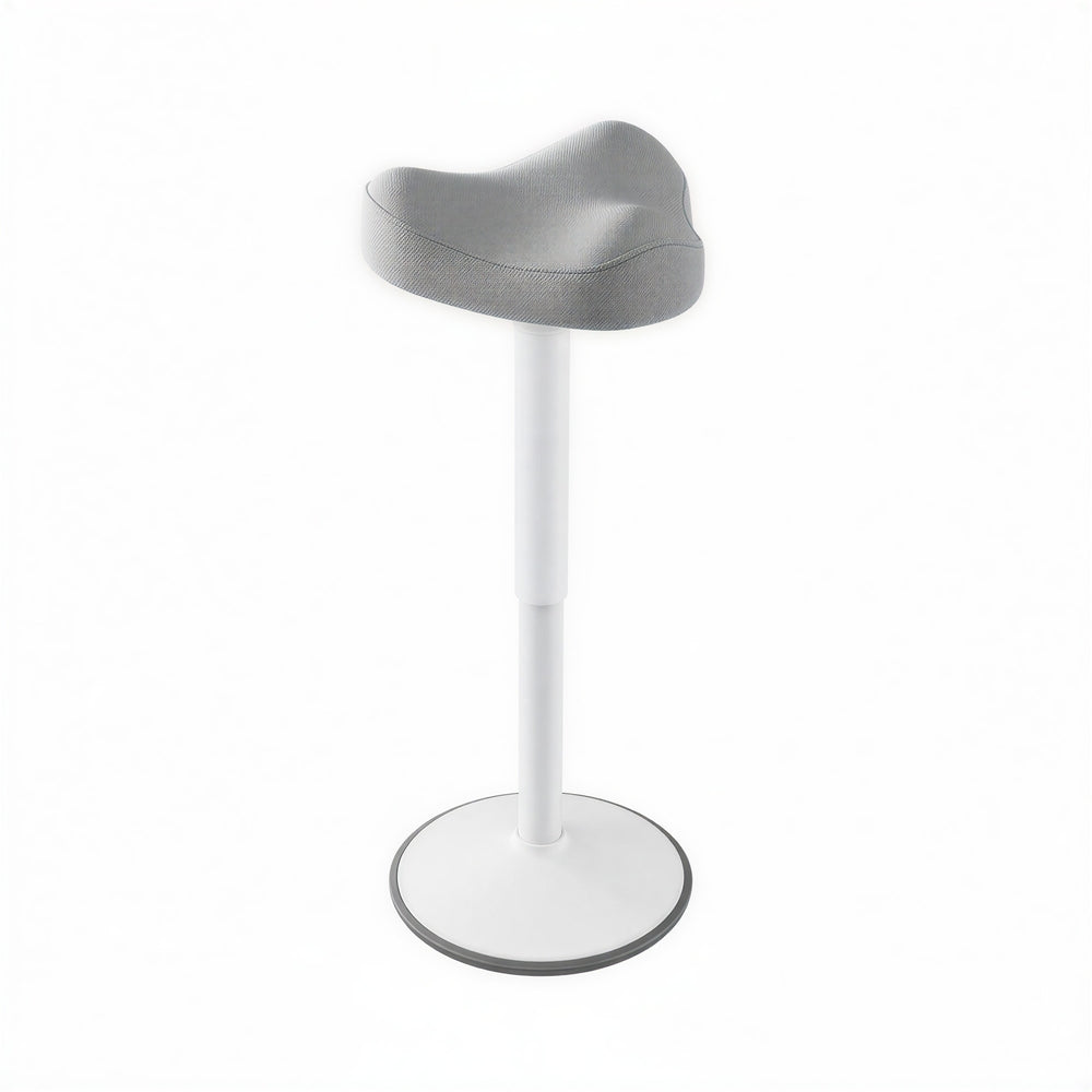 Neigbarer Stehhocker 360 Grad | Grau | 34x34x59-83,5 cm