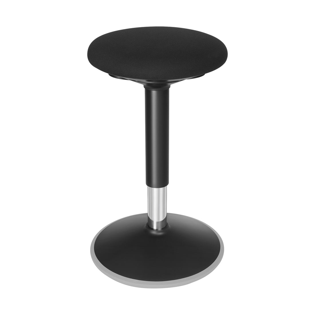 Ergonomischer Drehhocker, höhenverstellbar, leicht zu montieren | Schwarz