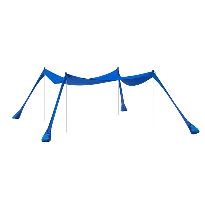 Sun Shade Sail Canopy - Strandtent - Campingluifel - Biedt UV-bescherming - 400 cm x 400 cm x 200 cm