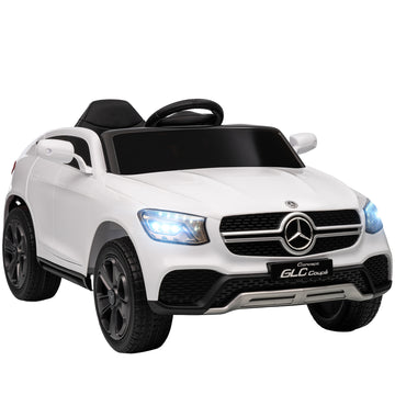 Mercedes-Benz GLC 12V kinderauto | Kleur: Wit | Afmetingen: 68x105x50 cm