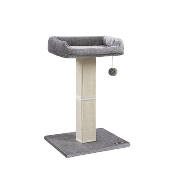 Kattenkrabpaal - Kattenboom - Klimtoren - Breed platform - Stabiele basis - 45 x 40 x 71 cm