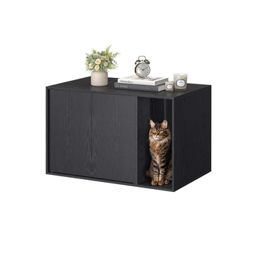 Kattenbakmeubel - Kattenkast - Verbergt kattenbak - Push-to-open - Voor grote katten