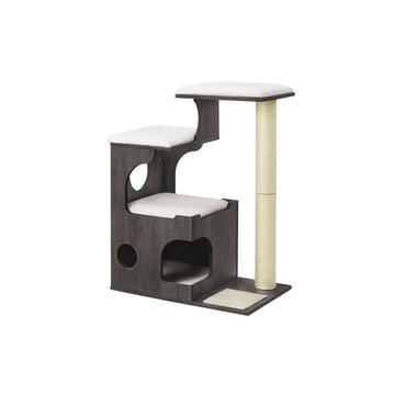 Kattenkrabpaal - Kattenboom - Wasbaar kattenbed - Sisal - 66 x 40 x 86 cm