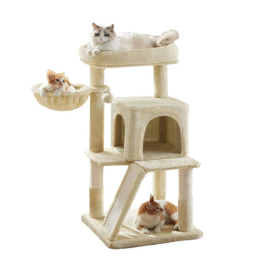 Kattenkrabpaal - Kattenboom - Krabtoren - Sisal - 48 x 48 x 96 cm