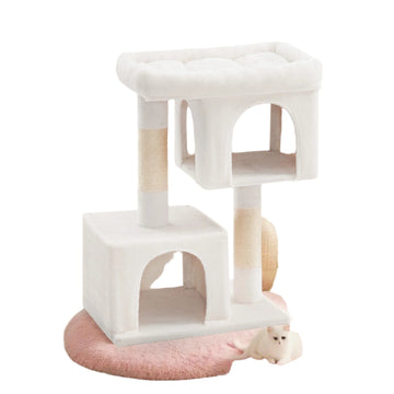 Kattenkrabpaal - Kattentoren - Groot platform - Duurzaam sisal - 68 x 48 x 101 cm