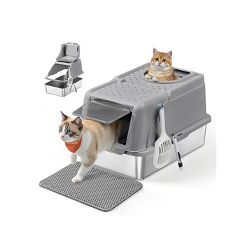 Kattenbak - katten toilet - kattenbakset - stevig - 61 x 41 x 36,5 cm