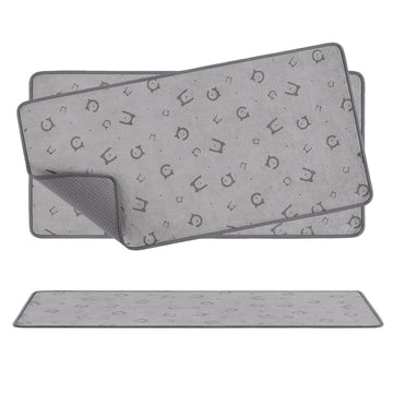 Herbruikbare hondendeken 2-delige set | Grijs | 122x61 cm