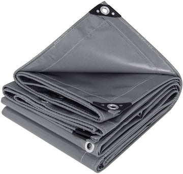 PVC afdekzeil waterdicht 500 g/m² | Donkergrijs | 200x300 cm