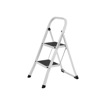 Opvouwbare trapladder - opstapkruk - 150 kg draagvermogen - 46,5 x 90 x 4 cm