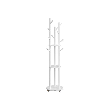 Witte kledingkast - opbergruimte - ruimtebesparend - stevig - 40 cm D x 175 cm H