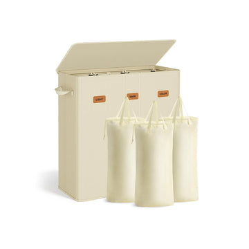 Grote bruine wasmand - opbergmand - stevig & ruim - 64 x 33 x 75 cm