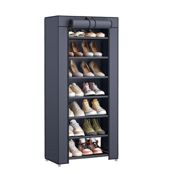 Schoenenrek - opberger - stofbescherming - 46 x 28 x 126 cm
