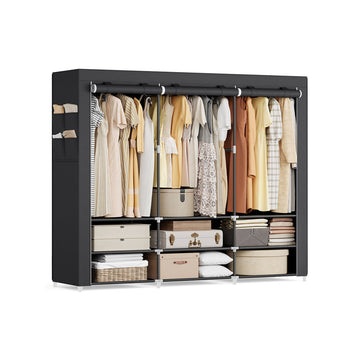 Kledingkast - kledingopslag - kledingorganizer - ruime opbergruimte - 45 x 188 x 176 cm