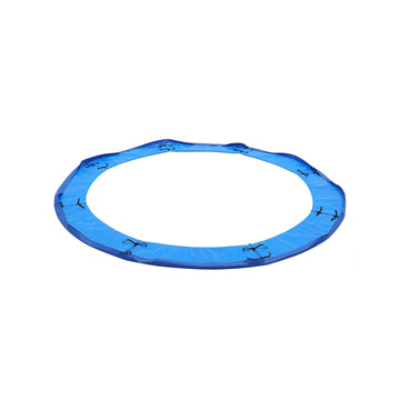 Trampoline randafdekking 244/305/366 cm - veiligheidskussen - blauw PVC