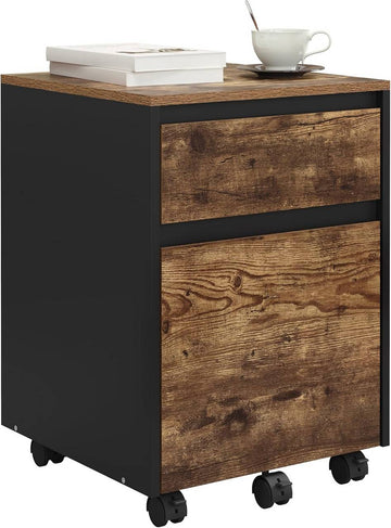 Mobiele archiefkast met 2 laden en printerkast | 40x40x56 cm