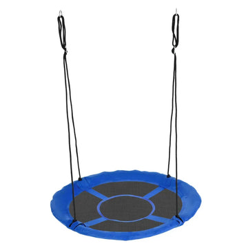 Nestschommel voor kinderen - Ronde buitenschommel | Kleur: Blauw