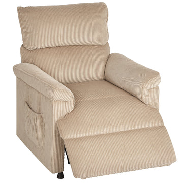 Massagestoel met vibratiemassage en warmtefunctie | Kleur: Bruin | Afmetingen: 86x94x105 cm