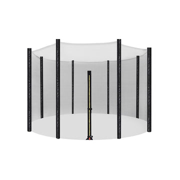 Trampoline veiligheidsnet - beschermnet - beige - 366 cm
