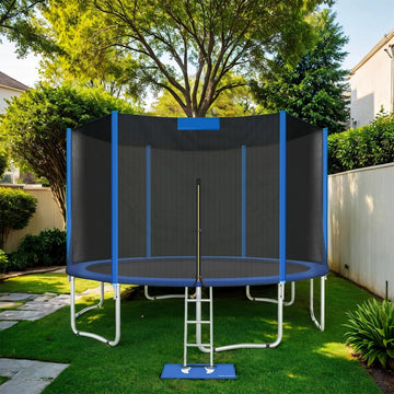 Trampoline randbeschermer - framebescherming - 244/305/366 cm - blauw of multicolor