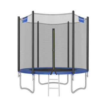 Trampoline 10 ft met veiligheidsnet - rond - 183 cm x 230 cm - 100 kg