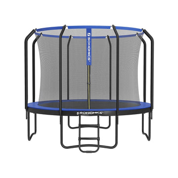 Buitentrampoline Ø 366 cm voor kinderen en volwassenen - donkerblauw