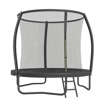 Trampoline 244 cm met veiligheidsnet | 244x244x239 cm