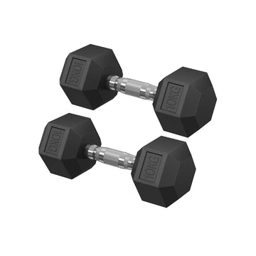 20 kg verstelbare dumbbellset - trainingsgewichten - 31 x 13,5 x 11 cm