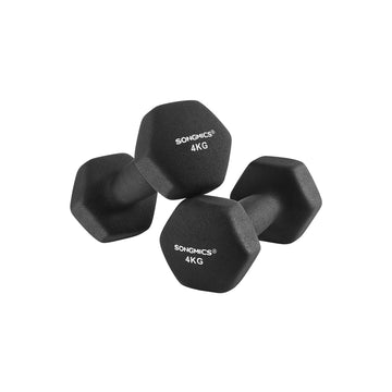 Halters 2-delige set 4 kg - Vrije gewichten - Thuisgym - Krachttraining