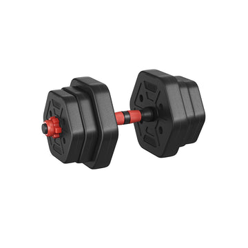 20 kg verstelbare halterset - fitness gewichten - 94,3x21,8x19,6 cm