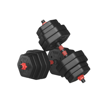 Halter- en dumbbellset – fitnessgewichten – 133,5 x 21,8 x 19,6 cm