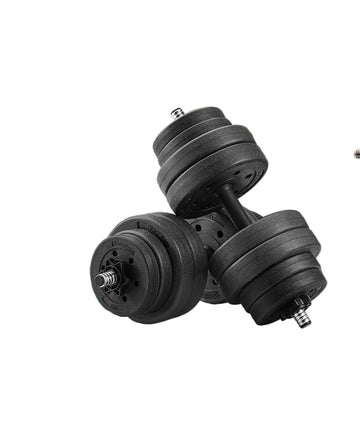 Verstelbare dumbbellset 20-40 kg – thuis fitness – duurzame PE kunststof