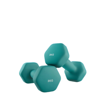 2 stuks dumbbells - halters - krachttraining - gietijzer - 20 cm x 9 cm