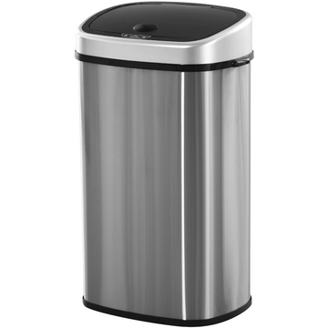 Automatische afvalbak 58/48 l - RVS | Kleur: Zilver | Afmetingen: 28.9x40.9x68/64.3 cm