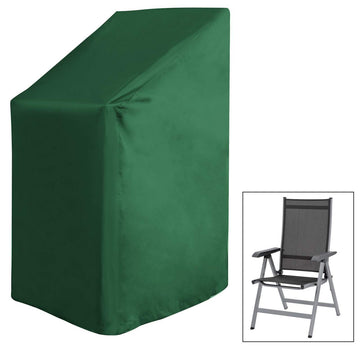 Beschermhoes voor tuinstoel | Groen | 65x65x120/80 cm