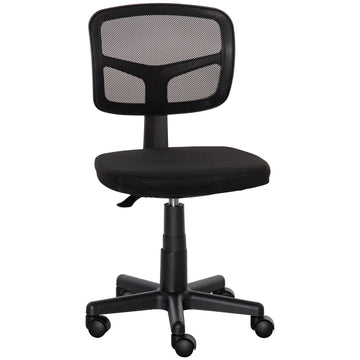 Ergonomische bureaustoel met mesh rugleuning, verstelbaar | Kleur: Zwart