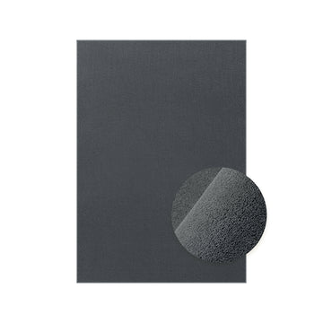 Vloerkleed 140 x 200 cm antislip machinewasbaar antracietgrijs | Antracietgrijs | 140x200 cm